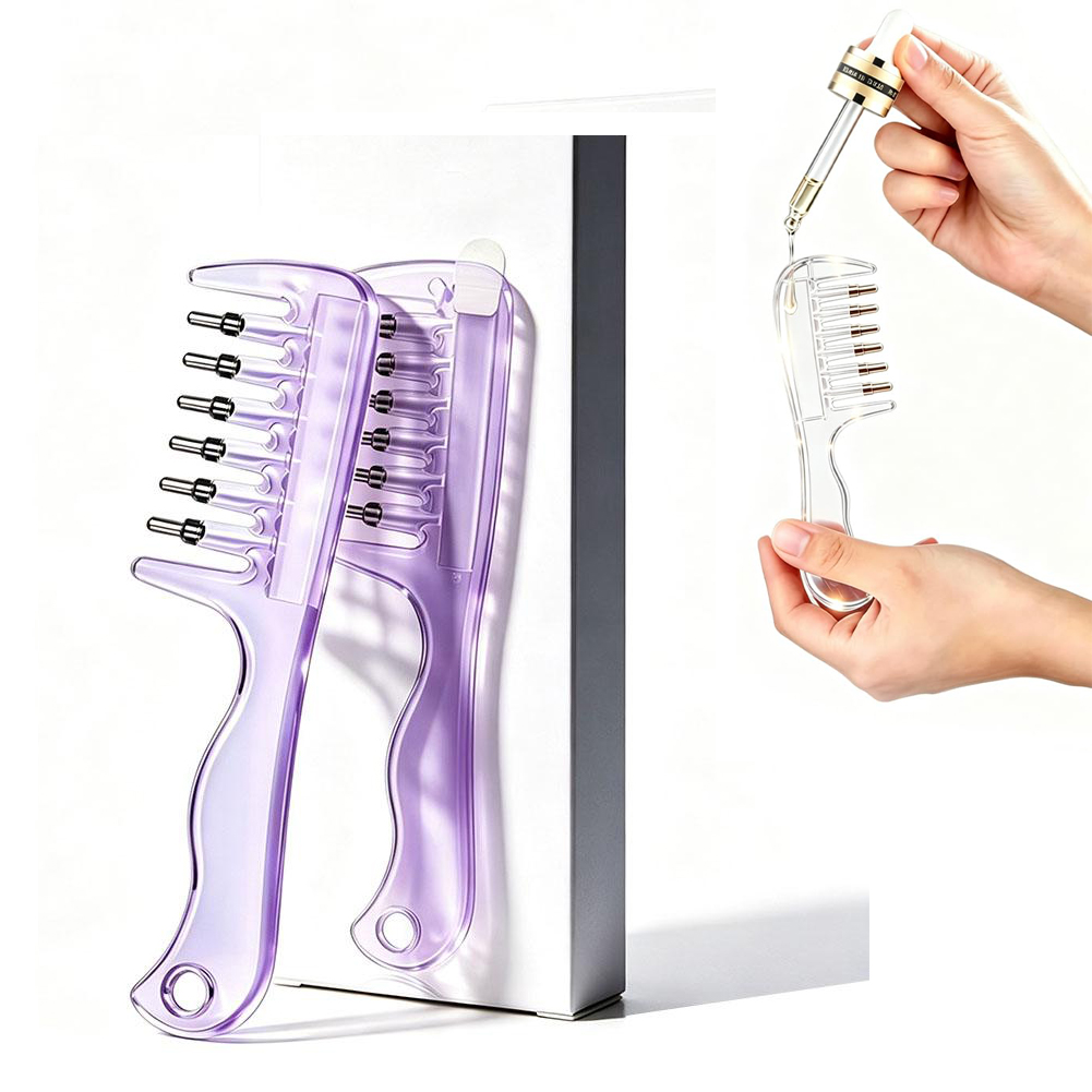 Root Stimulator Liquid - Scalp Liquid Applicator Comb, Hair Essential