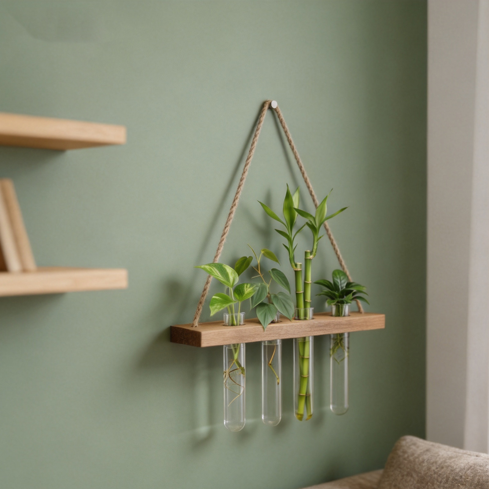 Wooden Base Plant Propagation  - Propagation Station Vase 评论和价格