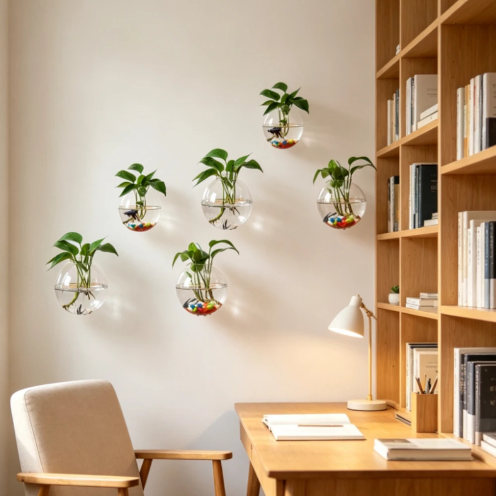 Wall Hanging Glass Hydroponic  - Propagation Station Vase 评论和价格