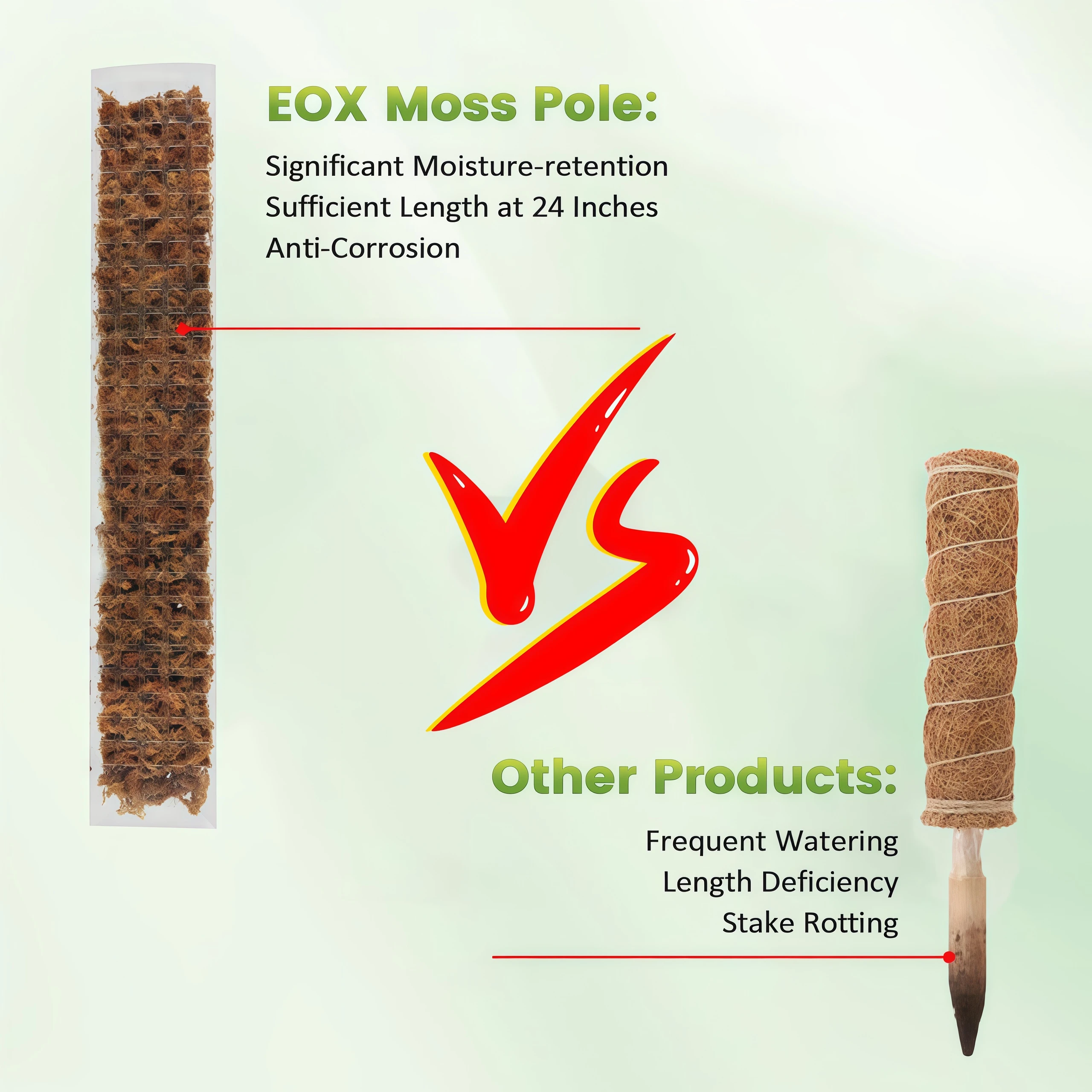 Moss Pole For Plants Growth Ga - Sphagnum Moss Dry 评论和价格